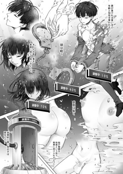 【おてんばでかわいいおんなのこ♀になろうね】女体化過程がかなりしっかり描かれてるのがグッド!!