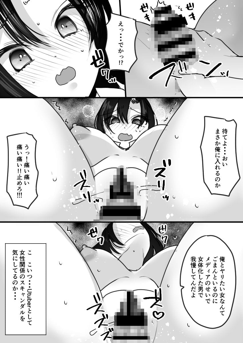 【ユーチューバーTSドッキリ 〜女体化して1週間過ごせたら100万円ゲット〜】人気配信者の性のはけ口にされちゃうTSっ娘‼