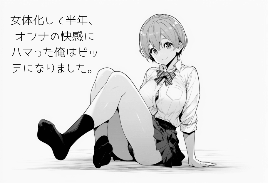 【女体化して半年、オンナの快感にハマった俺はビッチになりました。】アイキャッチ画像
